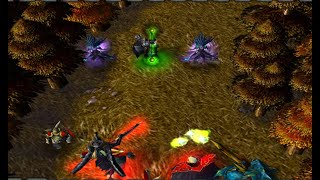 Warcraft 3 (Hard) - Destiny of Blood Elves Mission 2 - Blackrock and Roll, Three