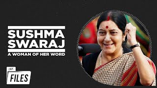 Sushma Swaraj: Fiesty Leader, Friendly Minister | Rare Interviews | Crux Files