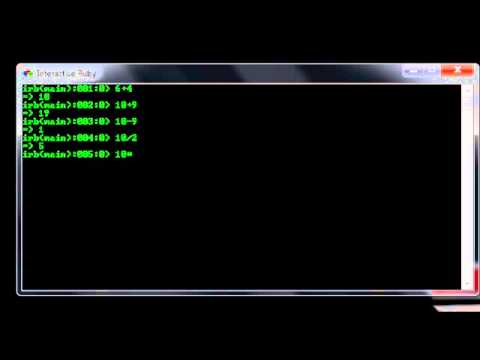 Ruby Math Math Operations Lesson 3