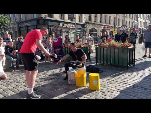 OVER 30M WATCHED The Bucket Boy!! Amazing Drumming Show (Matthew Pretty) - Edinburgh Fringe 2022
