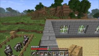Minecraft for Kids - Tutorial - How to Build a New House Pt 2 - Ep 006