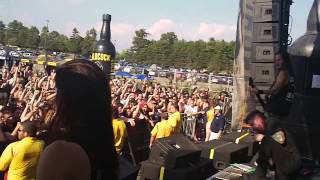 Suicide Silence - You Can&#39;t Stop Me live @ Mayhem Fest Mansfield, MA 7/22/14