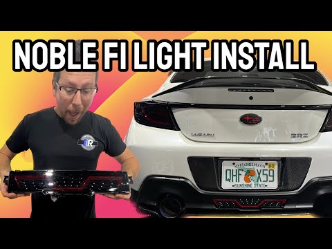 Noble F1 Light Install | 2022+ Subaru BRZ Toyota GR86
