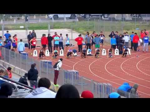 100m menor varones s1 - Nac. menor cadete 2016