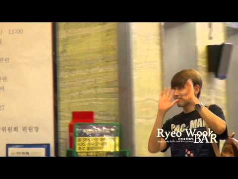 [fancam] 120730 Ryeowook arriving for Sukira