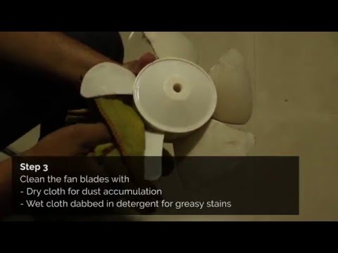 How to clean Exhaust fan