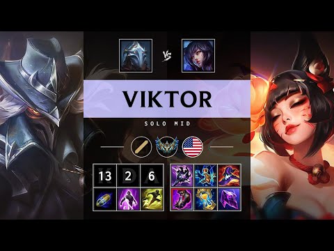Viktor Mid vs Ahri - NA Challenger Patch 25.21