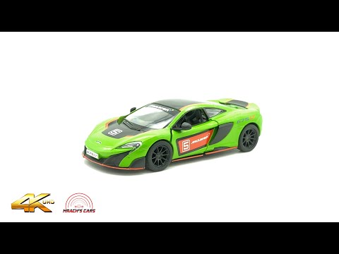 Машинка металлическая Kinsmart 1:36 «McLaren 675LT Exclusive Edition» KT5392DF инерционная / Микс