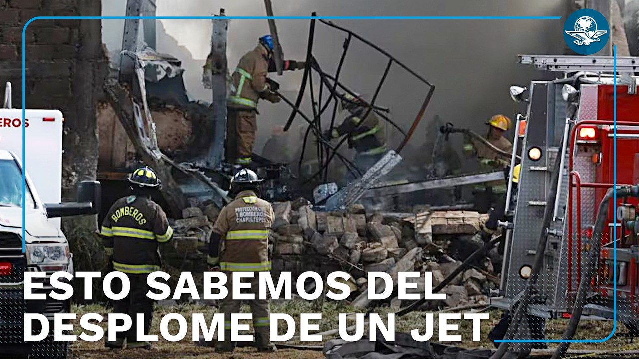 Posible falla técnica, causa de la caída de una avioneta en Toluca