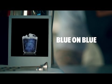 How to make an Absolut Blue on Blue Cocktail | Recipe