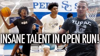 Sierra Canyon Showdown: Marcus Adams, Isaiah Elohim & Magic Johnson's Nephew Epic Open Run!