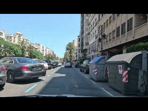 4K Afternoon drive ☀️València, Spain