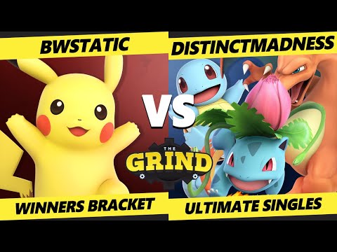 The Grind 203 - BWStatic (Pikachu) Vs. DistinctMadness (Pokemon Trainer) Smash Ultimate - SSBU