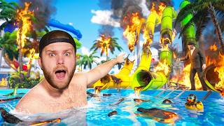 Can We Defend Our Waterpark From The MAFIA!