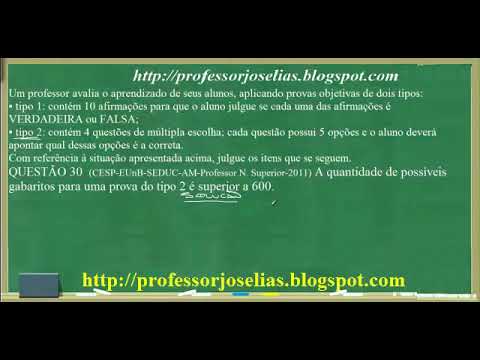 120 QUESTÕES   R L    CESPE   QUESTÃO 30