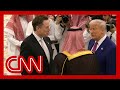CEOs Including Elon Musk And Jeff Bezos With Donald Trump In Saudi Arabia