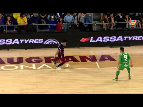 [HIGHLIGHTS] FUTSAL (LNFS): FC Barcelona Lassa - Magna Gurpea (4-3)