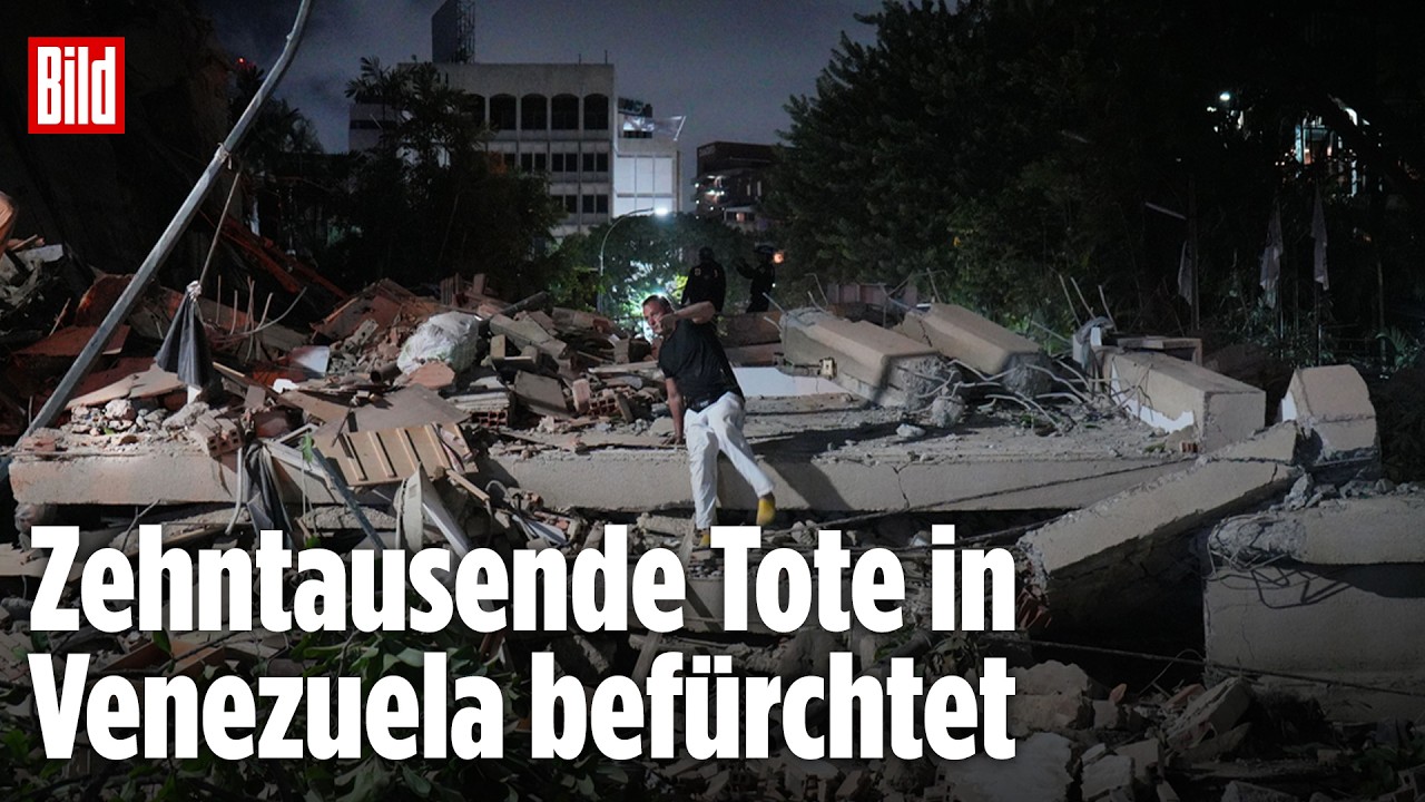 VENEZUELA: Tötliches Erdbeben! Präsidentin ruft Notstand aus