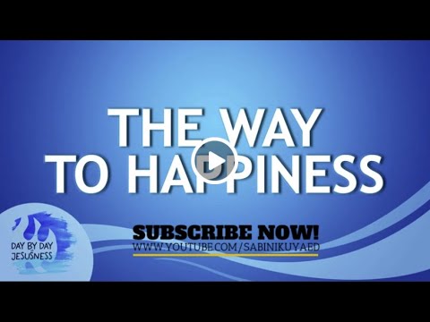 Ed Lapiz - THE WAY TO HAPPINESS  / Latest Video Message (Official YouTube Channel 2022)