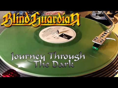 Blind Guardian - Journey Through The Dark - (1992) Original Pressing Transparent Green Vinyl LP