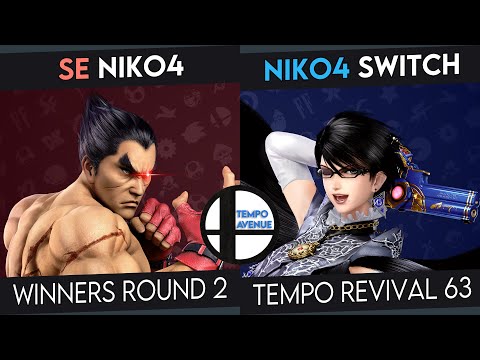 Tempo Revival 63 - SE | Niko4 (Kazuya) Vs. Switch (Bayonetta) - WR2 - Smash Ultimate