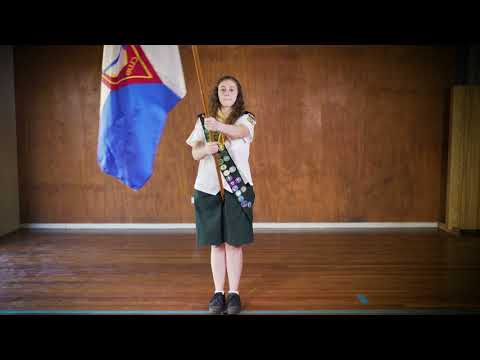 TO THE CARRY   FLAG BEARER