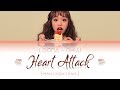 LOONA Chuu Heart Attack LYRICS Color Coded Han Rom Eng LOOΠΔ 이달의 소녀 츄