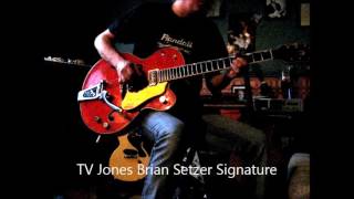 Video thumbnail for TV jones Classic vs  TV Jones Brian Setzer signature by Martin Desilets