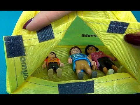 Playmobil Summer Fun. Playset Playmobil Family Picnic and Tent. Toy for kids