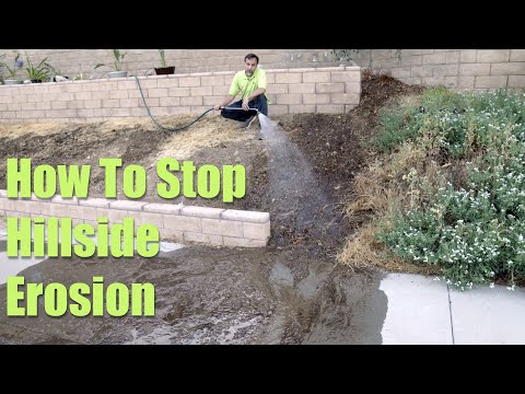 Erosion Control Product to Limit Erosion of Soil: Simple Landscaping Solution for Terrace Gardening