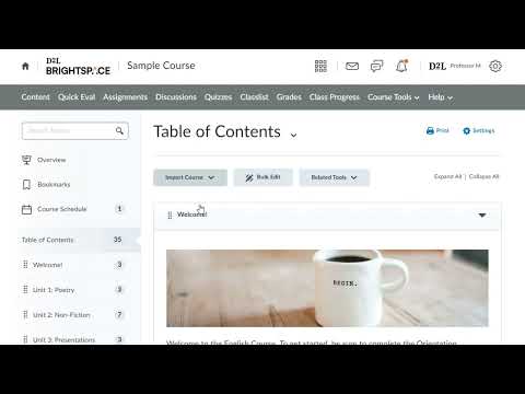 Brightspace Copy Components