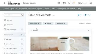 Copy Existing Content into a Course | Instructor