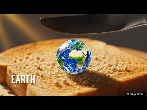Spreading All 8 Planets on Toast 🌍✨ | Satisfying AI ASMR Video 