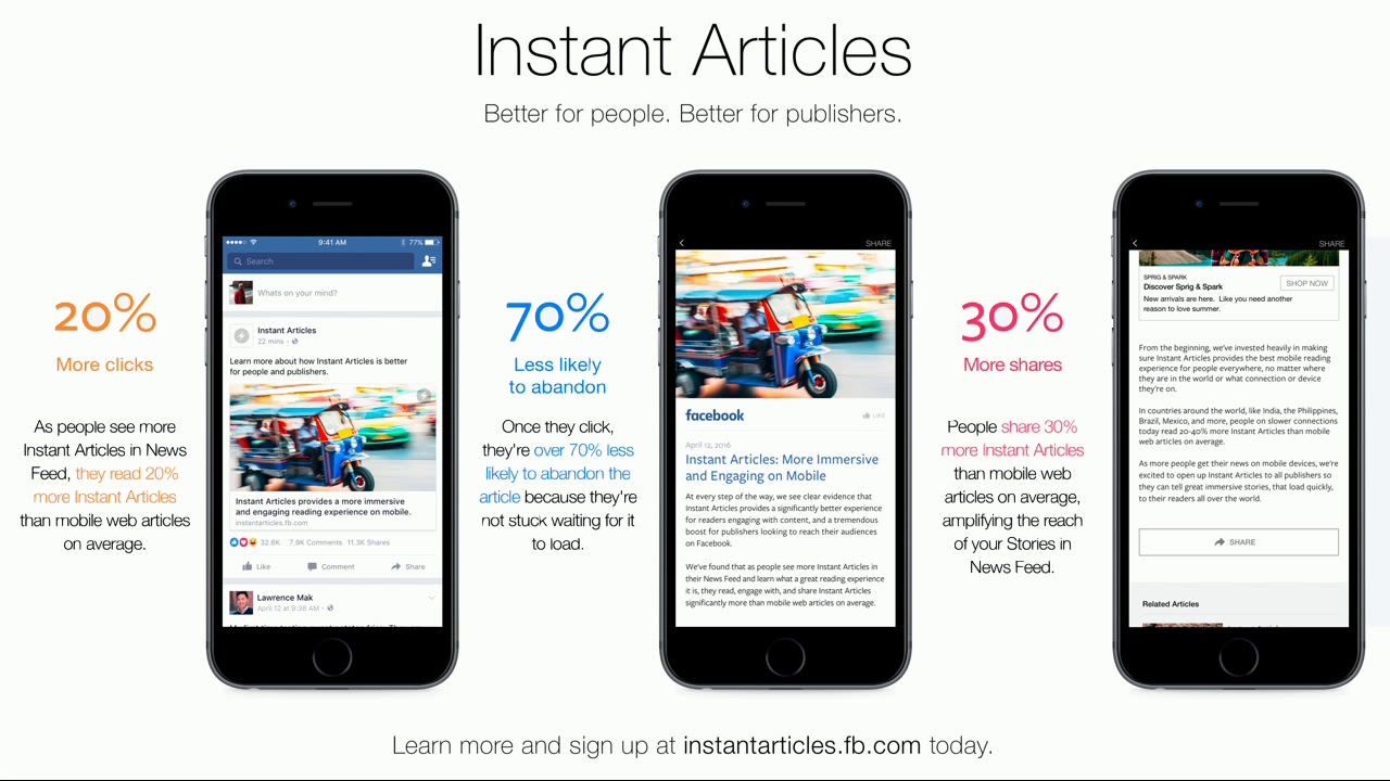 DrupalCon Vienna 2017: Instant speed with Google AMP and Facebook Instant Articles