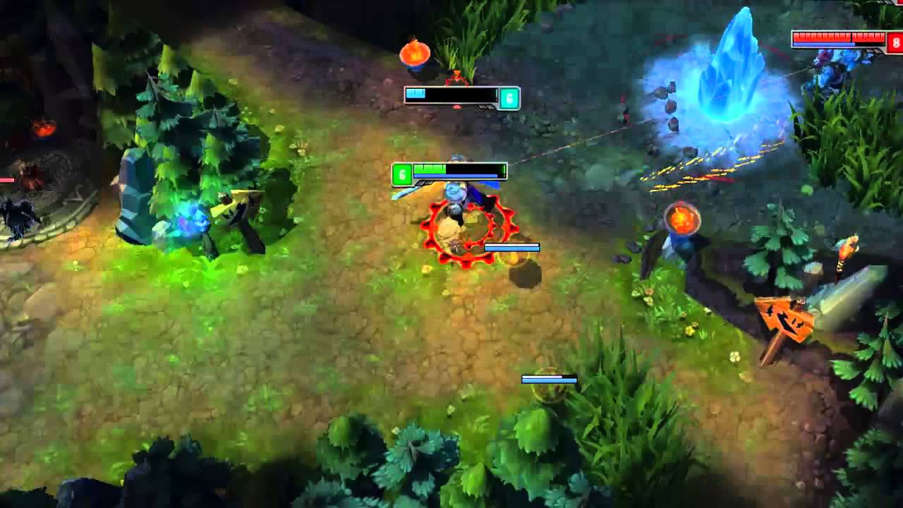 Liên Minh Huyền Thoại: đậu xanh report Garen T__T