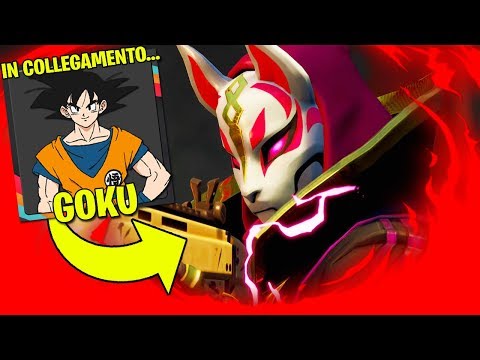 GOKU COMMENTA LA PARTITA DI DRIFT SU FORTNITE ! ( Doppiaggio ITA )