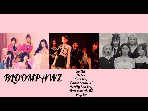 RED VELVET - INTRO + BAD BOY + REALLY BAD BOY + PSYCHO ( award show performance concept mix )
