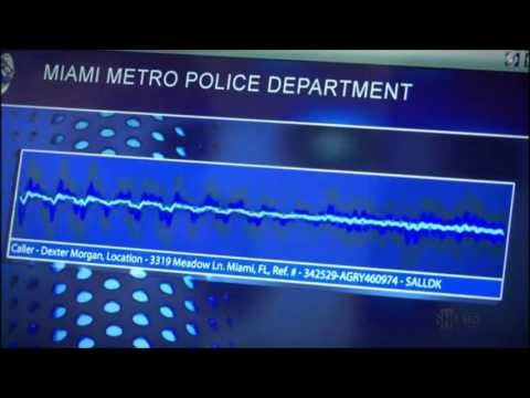 Dexter reporting Rita's death