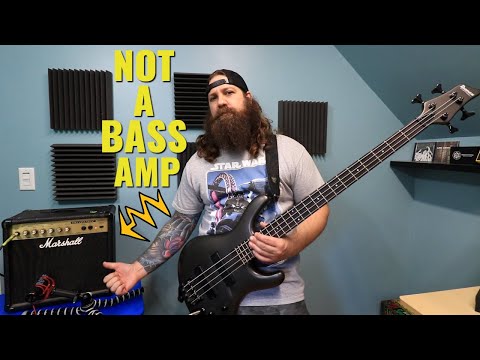 No Bass Amp? No Problem!
