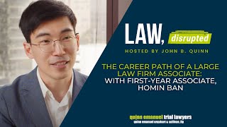 The Career Path of a Large Law Firm Associate: First-Year Associate, Homin Ban