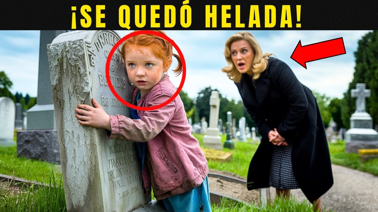 Millonaria Ve Una Niña Mendiga En La Tumba De Su Esposo... Y Se Congela Al Escuchar Lo Que Decía...
