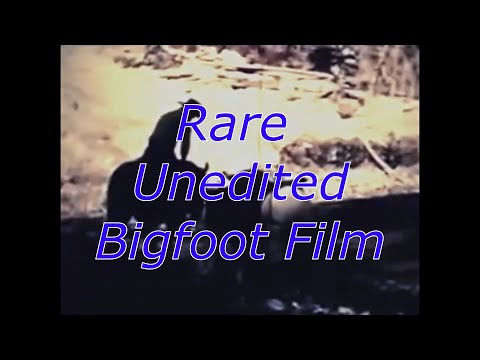Patterson Gimlin Bigfoot Film - Rare Unedited Version