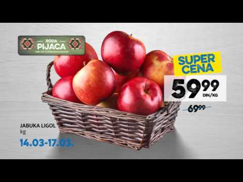 Sveže sa RODA pijace 14. - 17.03.2016.