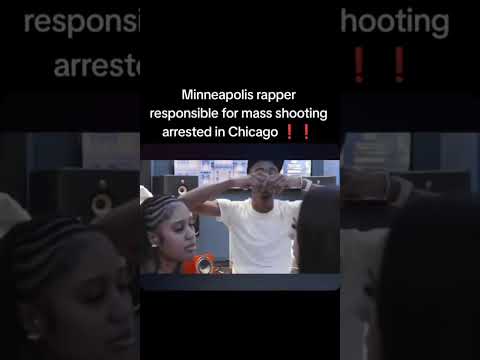 Rapper from Minnesota finally caught and arrested 😳 #040spank #rapper #minnesota
