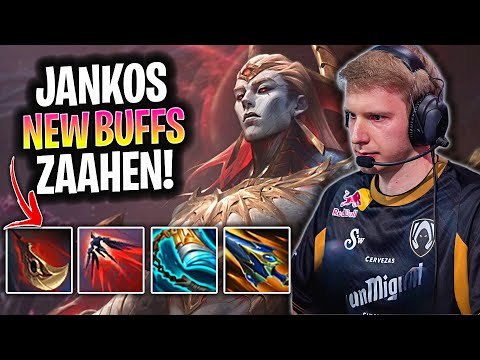 JANKOS PERFECT GAME WITH ZAAHEN! 😱NEW BUFFS🔥 | Jankos Plays Zaahen Jungle vs Rek'Sai! Season 2026