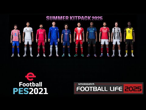 Новый летний набор v2 AIO для сезона 25/26 + установка — PES 2021 и Football Life 2025