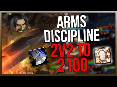 Arms Warrior / Disc Priest 2v2 Arena to 2100+ MMR - WoW Dragonflight 10.1 PvP