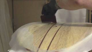 preview picture of video 'Balsa Surfboard Shaping and glassing at Kun_tiqi workshop'