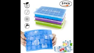 Morfone Silicone Ice Tray with Removable Lid
