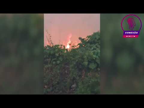 Fogo na Área Urbana de Faina, na Rua Ramos